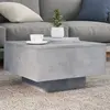 Image de Table Basse Gris Béton 55x55x31 Cm Bois D'ingénierie Vidaxl