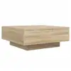 Image de Vidaxl table basse chêne sonoma 80x80x31 cm bois d'ingénierie
