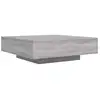 Image de Vidaxl table basse sonoma gris 100x100x31 cm bois d'ingénierie