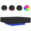Image de Vidaxl table basse avec lumières led noir 100x100x31 cm