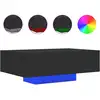 Image de Table Basse Avec Lumières Led Noir 85x55x31 Cm Vidaxl