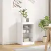 Image de Buffet Avec Lumières Led Blanc 41x37x67 Cm Vidaxl