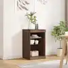 Image de Buffet Avec Lumières Led Chêne Marron 41x37x67 Cm Vidaxl