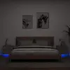 Image de Tables De Chevet Murales Avec Lumières Led 2 Pcs Sonoma Gris Vidaxl