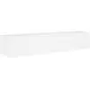 Image de Vidaxl meubles tv muraux avec lumières led 2 pcs blanc 80x35x31 cm