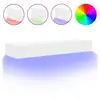 Image de Vidaxl meubles tv avec éclairage led 2 pcs blanc 60x35x15,5 cm