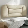 Image de Coussin De Tête De Lit Hvar Crème 80 Cm Tissu Vidaxl