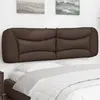 Image de Coussin De Tête De Lit Hvar Marron 180 Cm Similicuir Vidaxl