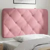 Image de vidaXL Coussin de Tête de Lit Oreiller de Tête de Lit avec Bandes Auto-agrippantes Coussin Rembourré Chambre à Coucher 374707