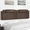 Image de Coussin De Tête De Lit Viana Marron 180 Cm Similicuir Vidaxl