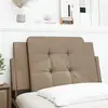 Image de Coussin De Tête De Lit Zadar Cappuccino 90 Cm Similicuir Vidaxl