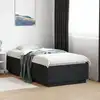 Image de Cadre De Lit Avec Led Sans Matelas Noir 90x190 Cm Vidaxl