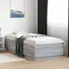 Image de Cadre De Lit Sans Matelas Sonoma Gris 90x200 Cm Vidaxl