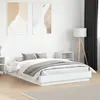 Image de Cadre De Lit Sans Matelas Blanc 135x190 Cm Vidaxl
