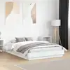 Image de Cadre De Lit Sans Matelas Blanc 120x190 Cm Vidaxl