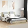 Image de Cadre De Lit Sans Matelas Chêne Sonoma 120x200 Cm Vidaxl