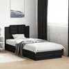 Image de Cadre De Lit Sans Matelas Noir 100x200 Cm Vidaxl