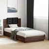 Image de Cadre De Lit Sans Matelas Chêne Marron 100x200 Cm Vidaxl