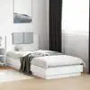 Image de Cadre De Lit Sans Matelas Blanc 90x200 Cm Vidaxl
