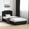 Image de Cadre De Lit Sans Matelas Noir 90x200 Cm Vidaxl