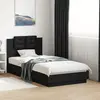Image de Cadre De Lit Sans Matelas Noir 75x190 Cm Vidaxl
