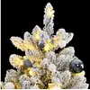 Image de Vidaxl sapin artificiel articulé 300 led et boules 270 cm