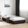 Image de Cadre De Lit Sans Matelas Noir 90x190 Cm Bois Ingénierie Vidaxl