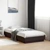 Image de Cadre De Lit Sans Matelas Noir 75x190 Cm Bois Ingénierie Vidaxl