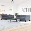 Image de vidaXL Ensemble de Canapés 2 pcs Chaise de canapé avec Accoudoirs et Dossier Meuble de Salon Salle de Séjour Moderne 3209220