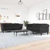 Image de vidaXL Ensemble de Canapés 2 pcs Chaise de canapé avec Accoudoirs et Dossier Meuble de Salon Salle de Séjour Moderne 3209224