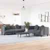 Image de vidaXL Ensemble de Canapés 2 pcs avec Coussins Canapés avec Accoudoirs et Pieds Meubles de Salon Salle de Séjour Moderne 3209258