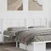 Image de Tête De Lit De Remplacement Métal Blanc 200 Cm Vidaxl