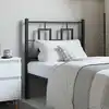 Image de Tête De Lit De Remplacement Métal Noir 75 Cm Vidaxl