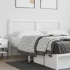 Image de Tête De Lit De Remplacement Métal Blanc 150 Cm Vidaxl