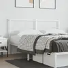 Image de Tête De Lit De Remplacement Métal Blanc 160 Cm Vidaxl
