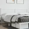 Image de Tête De Lit De Remplacement Métal Blanc 200 Cm Vidaxl
