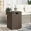 Image de Table De Couverture De Bouteille De Propane Marron 40x40x60 Cm Vidaxl
