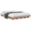 Image de Vidaxl lit de palette sans matelas marron 140x200 cm pin massif