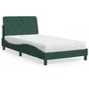 Image de vidaXL Lit avec Matelas Lit Rembourré avec Coussin de Tête de Lit Lit Simple Lit Adulte de Chambre à Coucher Intérieur 3208643