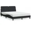 Image de vidaXL Lit avec Matelas Lit Rembourré avec Coussin de Tête de Lit Lit Double Lit Adulte de Chambre à Coucher Intérieur 3208648