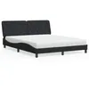 Image de vidaXL Lit avec Matelas Lit Rembourré avec Coussin de Tête de Lit Lit Double Lit Adulte de Chambre à Coucher Intérieur 3208666