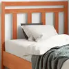 Image de Tête De Lit Cire Marron 100 Cm Bois Massif De Pin Vidaxl