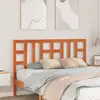 Image de Tête De Lit Cire Marron 150 Cm Bois Massif De Pin Vidaxl