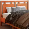 Image de Tête De Lit Cire Marron 135 Cm Bois Massif De Pin Vidaxl