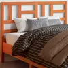 Image de Tête De Lit Cire Marron 150 Cm Bois Massif De Pin Vidaxl