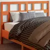 Image de Tête De Lit Cire Marron 135 Cm Bois Massif De Pin Vidaxl