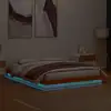 Image de Cadre De Lit À Led Sans Matelas 160x200 Cm Bois Massif Vidaxl