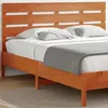 Image de vidaXL Tête de lit cire marron 180 cm bois massif de pin 844448