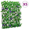 Image de vidaXL Treillis de Lierre Artificiel Extensible 5 pcs Écran de Clôture Brise-vue d’Intimité Décoration de Jardin 366575
