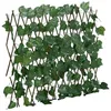 Image de vidaXL Treillis de Feuille de Vigne Artificiel Extensible Écran de Clôture Brise-vue d’Intimité Décoration de Jardin 366582